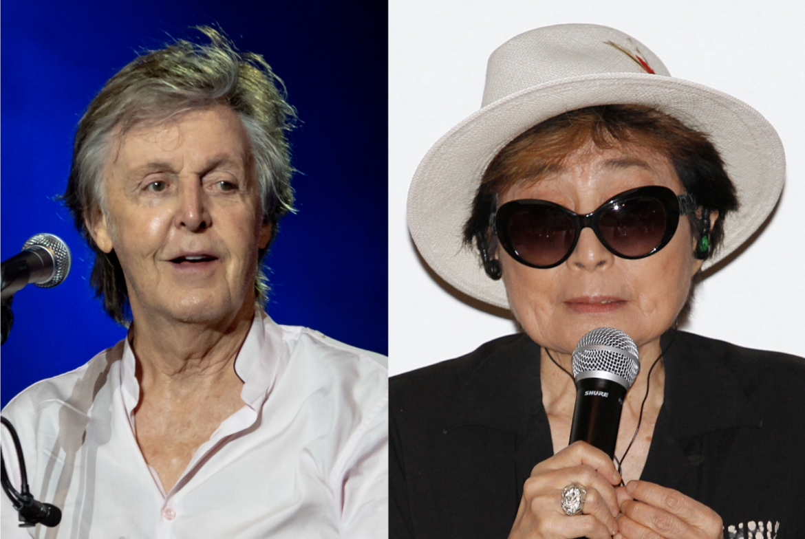 Paul McCartney Yoko Ono